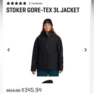Dakine Stoker Black Gore-Tex 3L Women's Jacket